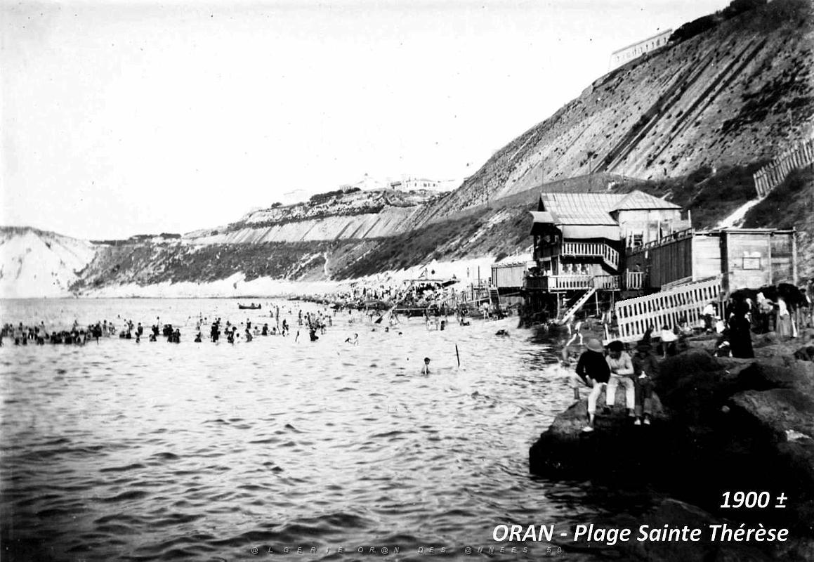 Oran - Plage Sainte Therese - Vers 1900.jpg
